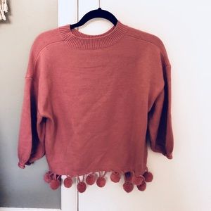 Blush pink sweater